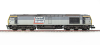 60064 with change of livery to Loadhaul and upper grey band resprayed to lighter version.