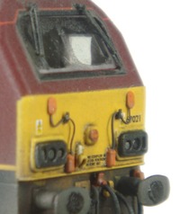 Class 67 with wire jumper cables