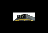 A picture of Close up of added headcode box