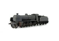 A picture of 31847 heavily weathered. Added details include: renumbered, molded coal replaced with real coal, discs added and detailed buffer beam at one end.