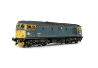 A picture of 33040 with added details of: cantrail, brass buffers, renumbered, footsteps above buffers, departmental decals, snowploughs, detailed buffer beam, speedo cable and change of headcode blinds.