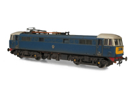 A picture of E3170 Full respray to chromatic blue with a conversion into an earlier type headcode box class 86. Other details include: renumbered with metal numbers, front end modified with headcode box conversion, brass buffers, detailed buffer beam at one end and semi detailed at the coupling end, driver and etched BR symbol.