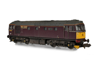 A picture of 33029 with full respray into 'West Coast Railways' livery. Added details of: renumbered, modified nose end with blanked over lights, speedo cable, footsteps above buffers, tail lamp, semi detailed buffer beam at both ends, snowploughs, etched nameplates and moulded roof grill replaced with 3D etched fan and grill.