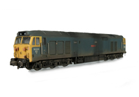 A picture of 50013  Added details include: etched work plates, headcode box modified to more prototypical version,  painted cab interior, driver, etched nameplates, speedo cable added, BR arrows moved to correct positions, mu socket replaced and moulded roof grills replaced with 3D fan and grill.