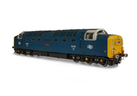 A picture of 55015 with livery modifications. Other details include: finer nose end handrails, etched work plates and nose plaque, detailed buffer beam at one end and semi detailed at coupling end, bogie modification to reduce gap between body and bogies, roof grills replaced with much finer 3D etched versions, headcode dots improved, etched nameplates and speedo cable added.