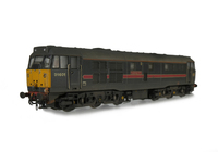 A picture of 31601 Full respray to Fragonset livery, Added details include: etched nameplates, bogie springs, cables and wheel bearings  painted, detailed buffer beam and semi detailed at coupling end, driver, converted to Top Hat version with moulded roof grills replaced with 3D etched fan and grill.