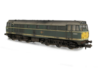 A picture of D5683  Added details include: livery adjustments, semi detailed at both ends, renumbered, headcodes changed, etched work plates, bogie mod to make the gap between body and bogies smaller and roof grills replaced with 3D etched fan and grill.
