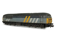 A picture of 56301 with full respray to Fastline livery. Details include; headlight changed, renumbered, aerials added and finer mu sockets added. 