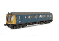 A picture of 55005 respray to BR Blue, headcode boxes added, renumbered with detailed buffer beam at both ends.