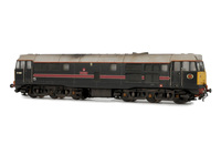 A picture of 31468 Full respray to Fragonset livery. Added details include: Renumbered, bracket on nose, detailed buffer beam and semi detailed at coupling end, etched nameplates, driver and roof grills modified to top hat version with 3D etched fan and grill.
