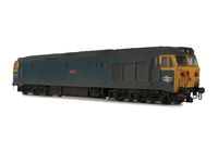 A picture of 50016 Added details include: renumbered. headcode box modified to more prototypical version with domino headcode, moulded roof grills replaced with 3D fan and grill and detailed buffer beam.