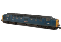 A picture of 55008 conversion to glass headcode version, renumbered including livery modifications. Other details include: bogie modification to reduce gap between body and bogies, roof grills replaced with much finer etched versions and etched nameplates.