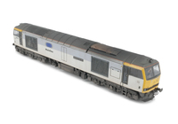 A picture of 60071 Details include: renumbered, grey bands resprayed to faded shades, re livery to Mainline livery, detailed buffer beam and semi detailed detailed buffer beam at the coupling end, snowploughs fitted at coupling end with notch for couplers, driver fitted, etched plates and body lowered.