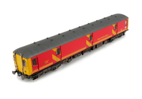 A picture of 128 Royal Mail with detailed buffer beam at both ends. 