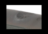 A picture of Close up of etched fans.